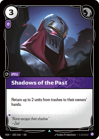 front of card Shadows of the Past [Vendetta] 103/166