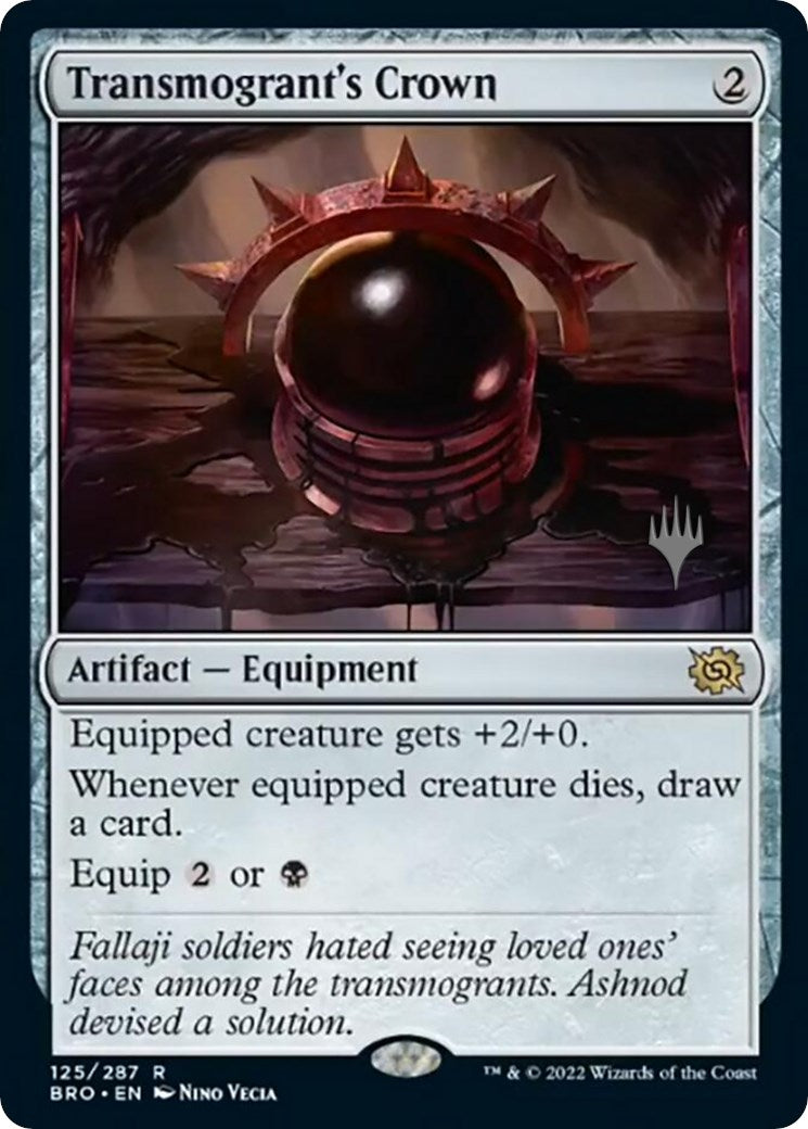 Transmogrant's Crown (Promo Pack) [The Brothers' War Promo Pack]