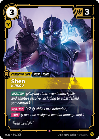 front of card Shen, Kinkou [Origins] #241