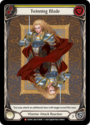 Twinning Blade [CRU082] (Crucible of War) 1st Edition Extended Art Rainbow Foil