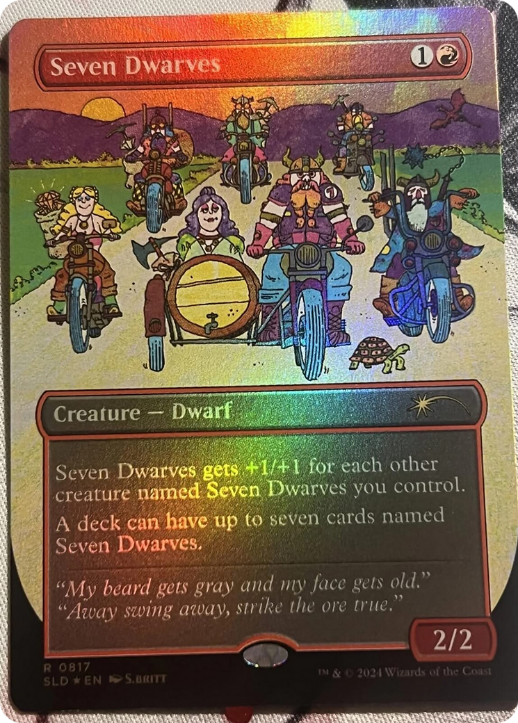 Seven Dwarves (0817) (Rainbow Foil) [Secret Lair Drop Series]