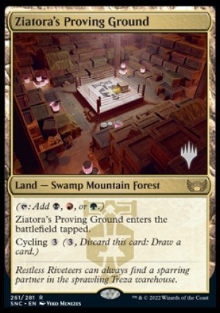 Ziatora's Proving Ground (Promo Pack) [Streets of New Capenna Promo Pack]