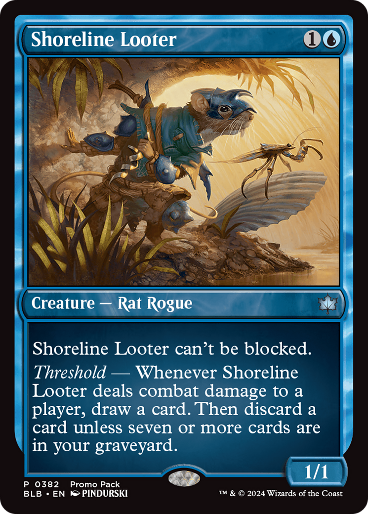 Shoreline Looter [Bloomburrow Promo Pack]
