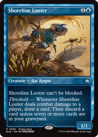 Shoreline Looter [Bloomburrow Promo Pack]