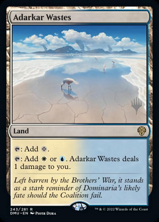 Adarkar Wastes (Promo Pack) [Dominaria United Promo Pack]