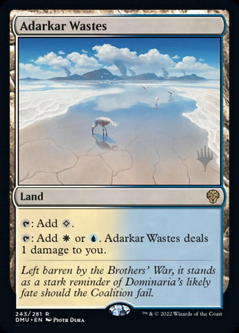 Adarkar Wastes (Promo Pack) [Dominaria United Promo Pack]