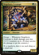 Siegehorn Ceratops (Promo Pack) [Rivals of Ixalan Promo Pack]