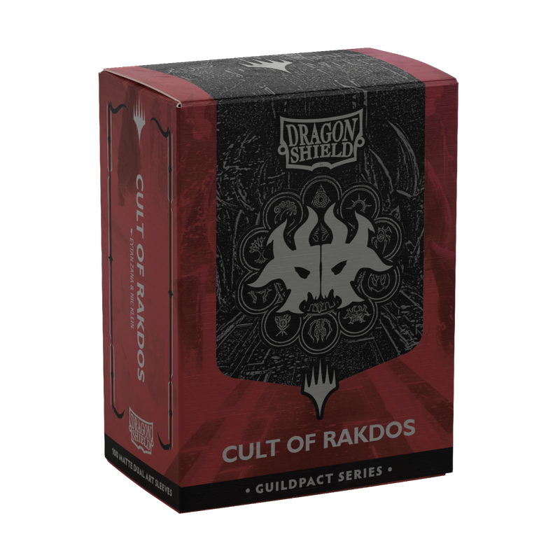 Dragon Shield: Standard 100ct Dual Matte Art Sleeves - Cult of Rakdos