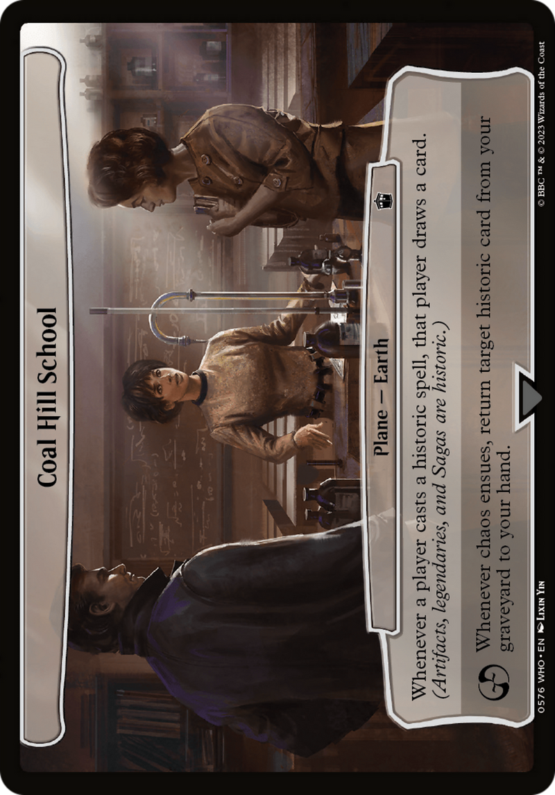 (Oversized Plane) Coal Hill School [Doctor Who Planes]