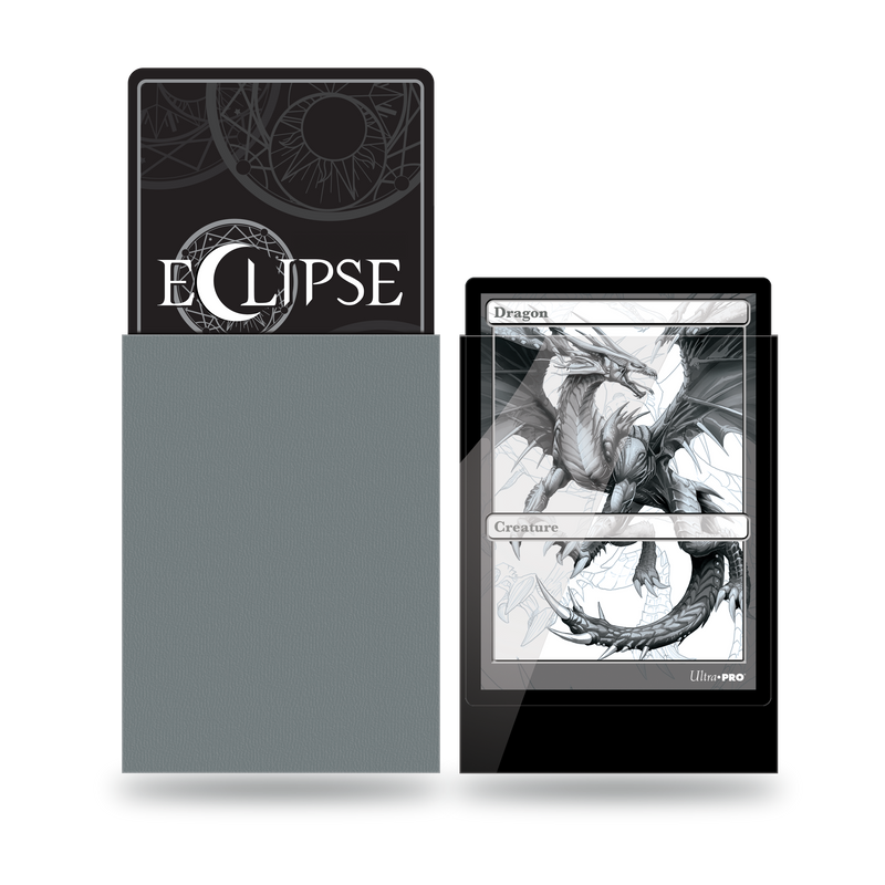 Ultra PRO: Standard 100ct Sleeves - Eclipse Gloss (Smoke Grey)