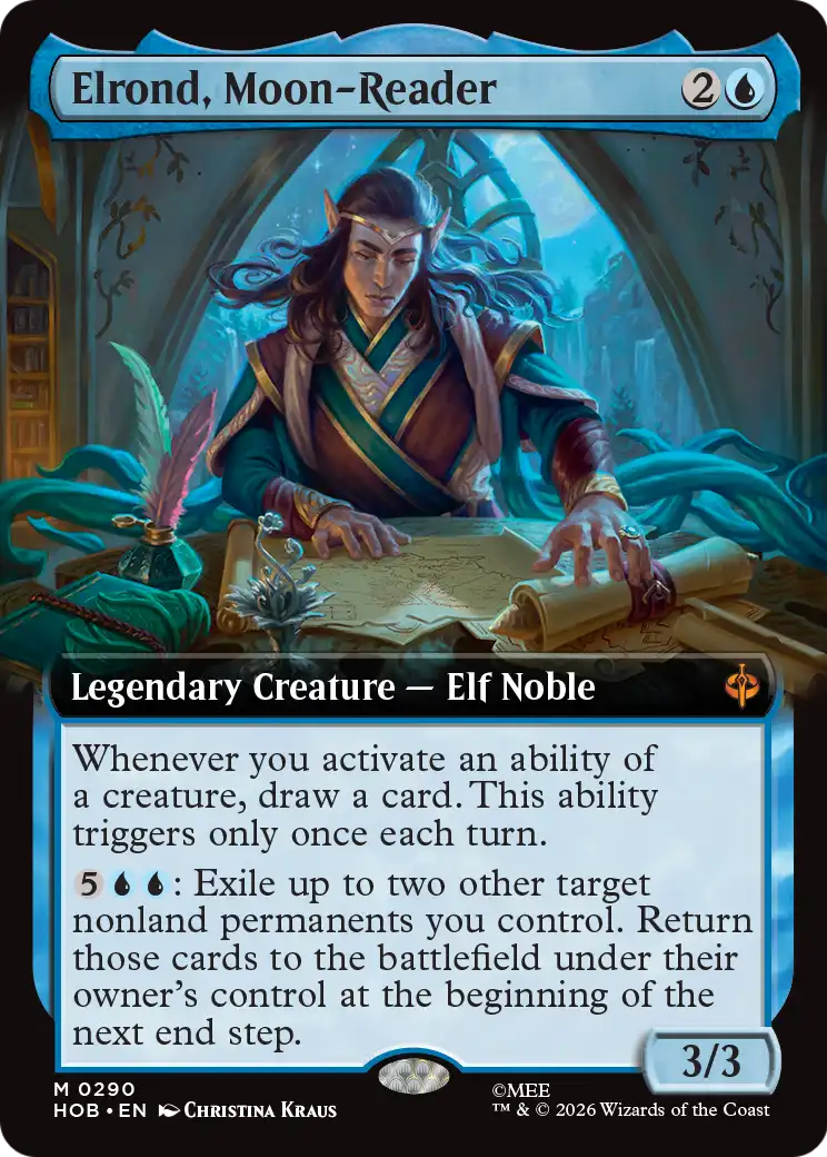 Elrond, Moon-Reader (Extended Art) [The Hobbit]