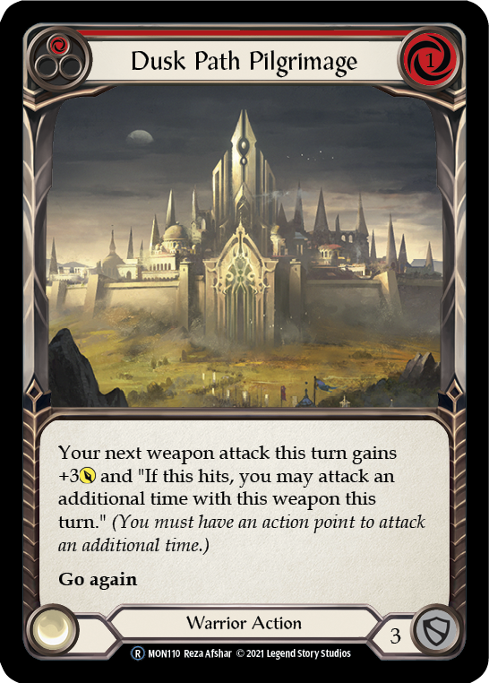 Dusk Path Pilgrimage (Red) [U-MON110] (Monarch Unlimited) Unlimited Normal