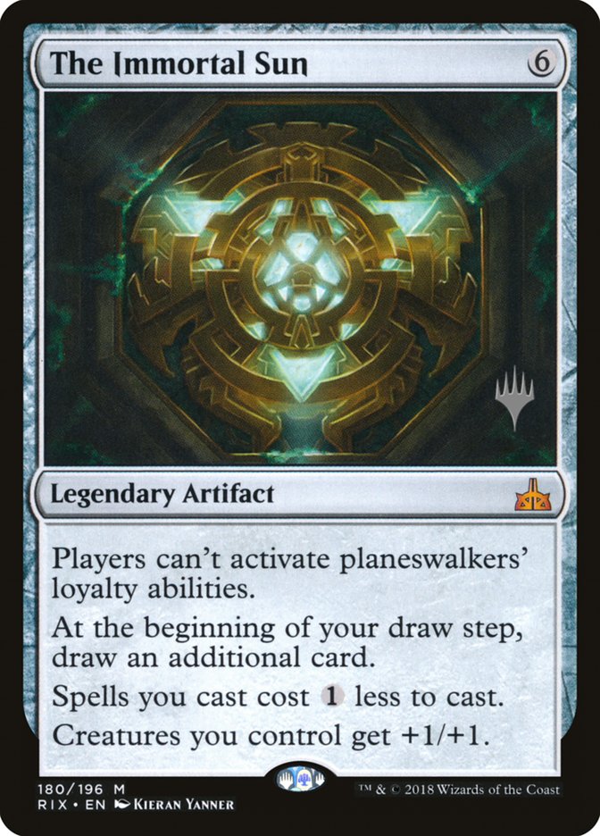 The Immortal Sun (Promo Pack) [Rivals of Ixalan Promo Pack]