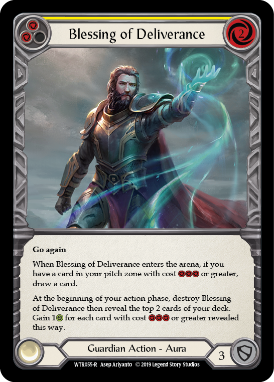 Blessing of Deliverance (Yellow) [WTR055-R] (Welcome to Rathe) Alpha Print Normal