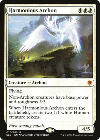 Harmonious Archon (Promo Pack) [Throne of Eldraine Promo Pack]