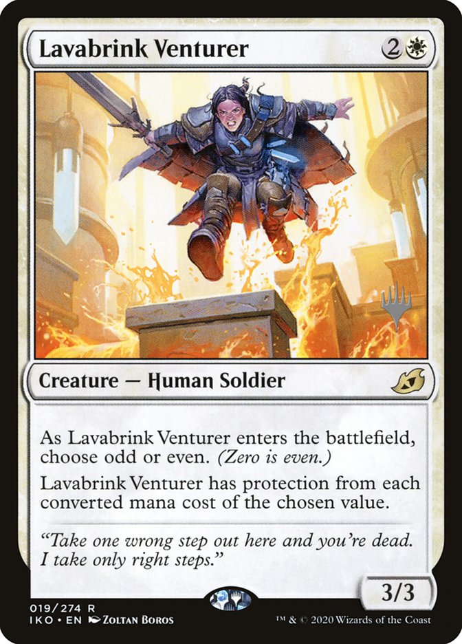 Lavabrink Venturer (Promo Pack) [Ikoria: Lair of Behemoths Promo Pack]