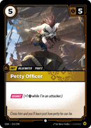 front of card Petty Officer [Origins]