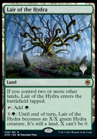 Lair of the Hydra (Promo Pack) [Dungeons & Dragons: Adventures in the Forgotten Realms Promo Pack]