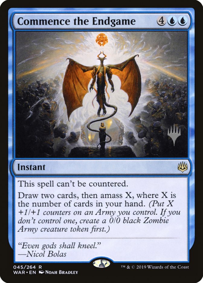 Commence the Endgame (Promo Pack) [War of the Spark Promo Pack]
