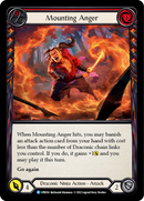 Mounting Anger (Red) [UPR054] (Uprising) Rainbow Foil