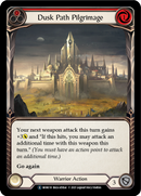 Dusk Path Pilgrimage (Red) [U-MON110-RF] (Monarch Unlimited) Unlimited Rainbow Foil
