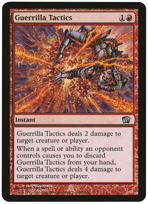 (Oversized) Guerrilla Tactics [Eighth Edition Box Topper]