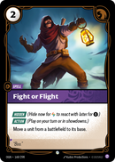 front of card Fight or Flight [Origins]