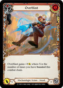 Overblast (Red) [U-CRU112] (Crucible of War Unlimited) Unlimited Rainbow Foil