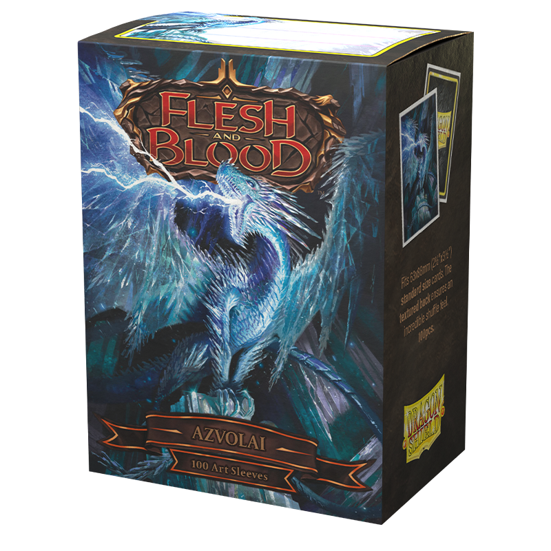 Dragon Shield: Standard 100ct Art Sleeves - Flesh and Blood (Azvolai)