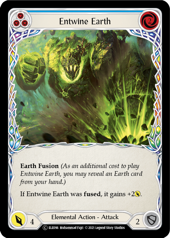 Entwine Earth (Blue) [U-ELE096] (Tales of Aria Unlimited) Unlimited Normal