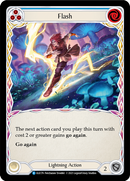 Flash (Blue) [ELE179] (Tales of Aria) 1st Edition Rainbow Foil