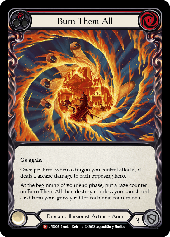 Burn Them All [UPR005] (Uprising) Rainbow Foil