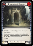 Dimenxxional Gateway (Blue) [U-MON164-RF] (Monarch Unlimited) Unlimited Rainbow Foil
