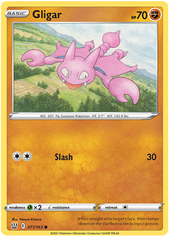 Gligar (071/163) [Sword & Shield: Battle Styles]