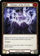 Whisper of the Oracle (Red) [U-ARC215] (Arcane Rising Unlimited) Unlimited Rainbow Foil