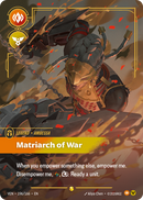 front of card Ambessa - Matriarch of War (Overnumbered) [Vendetta] 196/166