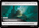 front of card Ruined Monastery [Radiance] 166/167
