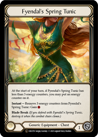 Fyendal's Spring Tunic [U-CRU178] (Crucible of War Unlimited) Unlimited Normal