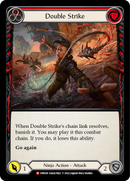 Double Strike [UPR160] (Uprising) Rainbow Foil