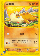 Cubone (103/165) [Expedition: E-Card Base Set]
