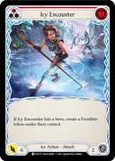 Icy Encounter (Red) [ELE157] (Tales of Aria) 1st Edition Normal