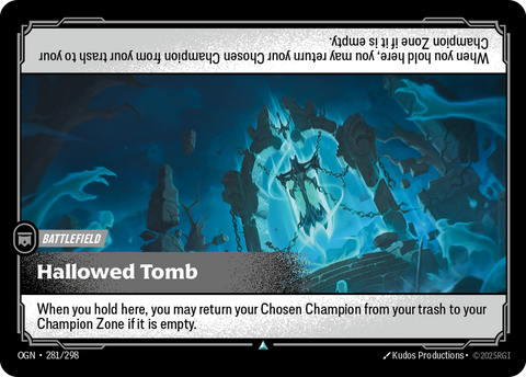 front of card Hallowed Tomb [Origins] #281
