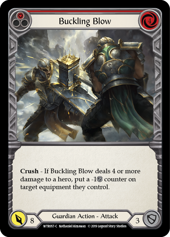 Buckling Blow (Red) [WTR057-C] (Welcome to Rathe) Alpha Print Rainbow Foil