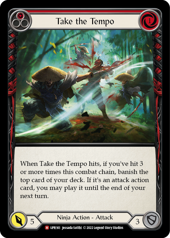 Take the Tempo [UPR161] (Uprising) Rainbow Foil