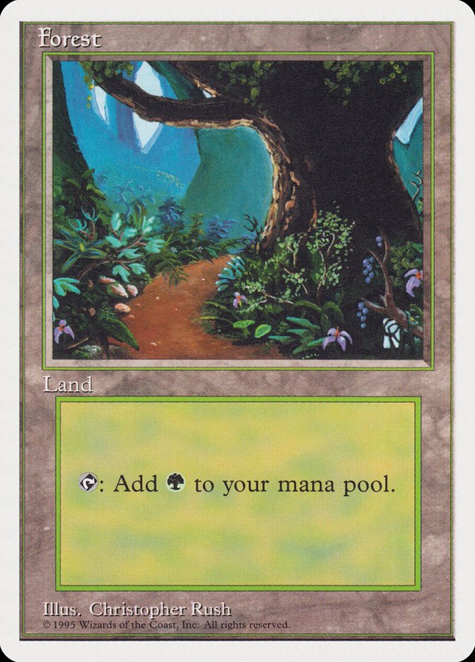 Forest (Dirt Path) (1995 Reprint) [Rivals Quick Start Set]