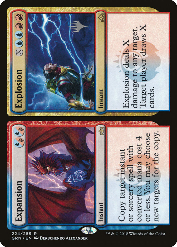 Expansion // Explosion (Promo Pack) [Guilds of Ravnica Promo Pack]
