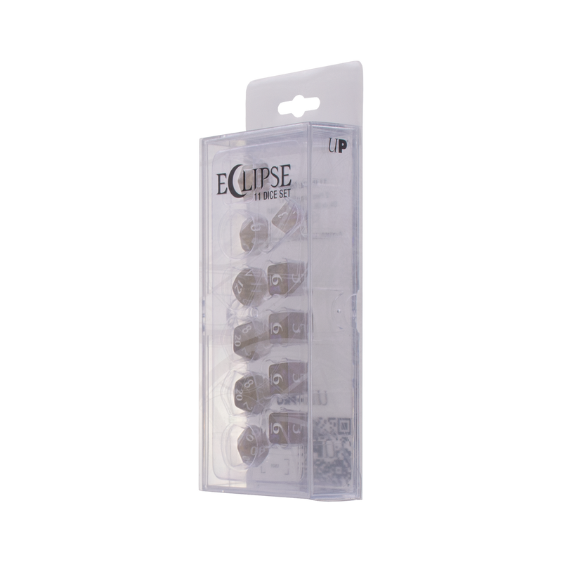 Ultra PRO: 11-Dice Set - Eclipse (Smoke Grey)