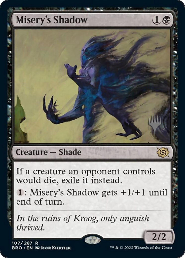 Misery's Shadow (Promo Pack) [The Brothers' War Promo Pack]