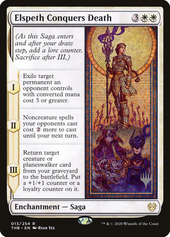 Elspeth Conquers Death (Promo Pack) [Theros Beyond Death Promo Pack]