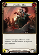 Wounding Blow (Yellow) [U-WTR204] (Welcome to Rathe Unlimited) Unlimited Rainbow Foil